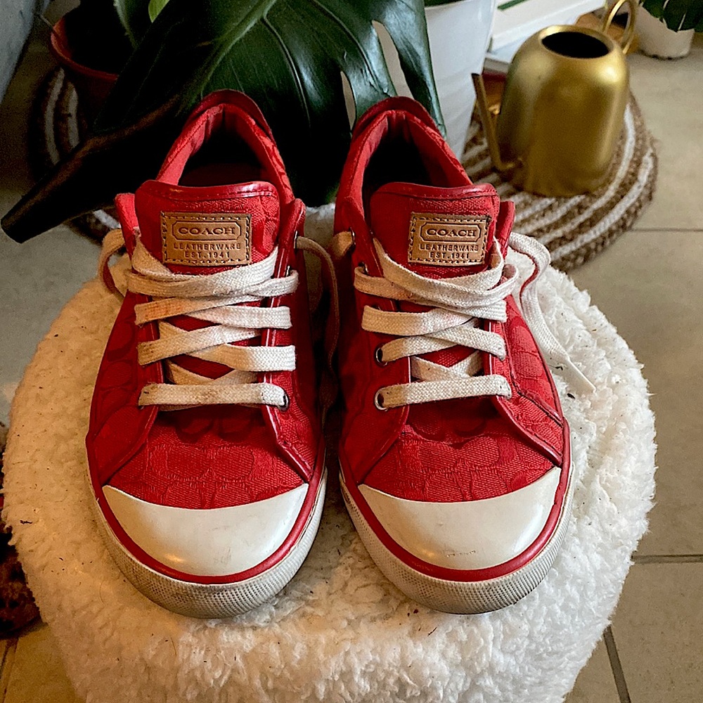 Coach tennis shoes